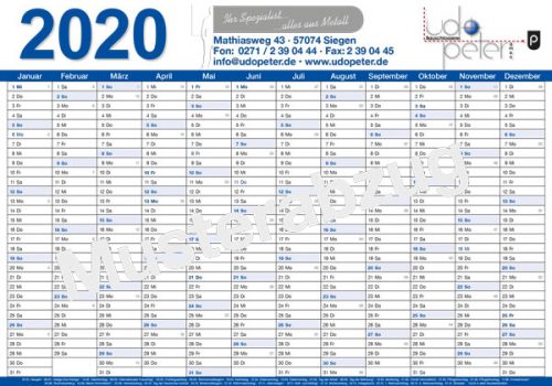 Peter-Jahresplaner_2020